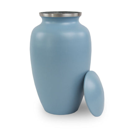 Blue Classic Cremation Urn - Large