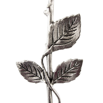 Pewter Rose Stem Cremation Keepsake