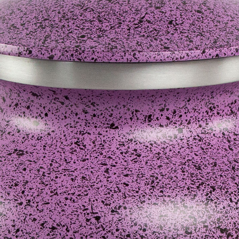 Two-Tone Lilac Classic Cremation Urn - 85 cubic inches